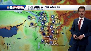 High winds expected to cause power outages in Vermont and Northern New York