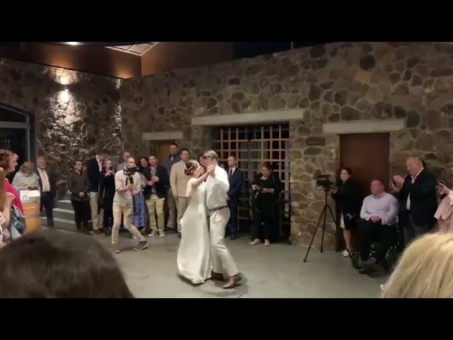 Nigel and Natasha First Dance 28.5.21, Kooroomba Vineyard  (Lavender Farm),Boonah.