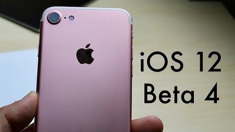 iOS 12 BETA 4 On iPHONE 7! (Review)