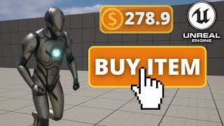 How to Buy an Item with Currency in Unreal Engine 5