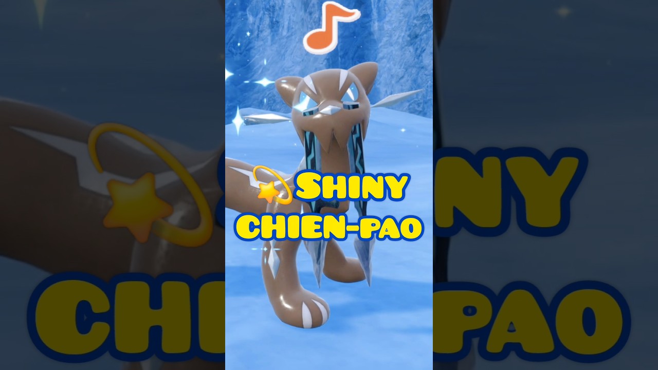 Did you get your 💫Shiny Chien-Pao?! 