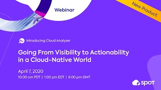 Live Webinar | Cloud Analyzer Deep-Dive