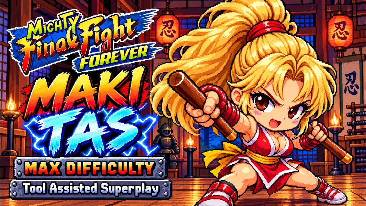 TAS】OPENBOR: MIGHTY FINAL FIGHT FOREVER - MAKI | HARD+ - YouTube
