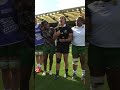 Immaculate post-match vibes 🥳 #Rugby #RWC2025 #Shorts