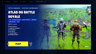 Fortnite Atlas OG Battle Royale Chapter 1 Map Code