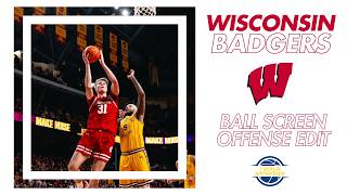Wisconsin Badgers | Ball Screen Offense Edit