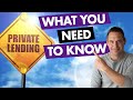 Private Lending For Real Estate Investing (Strategies for Canadians🍁🍁🍁)