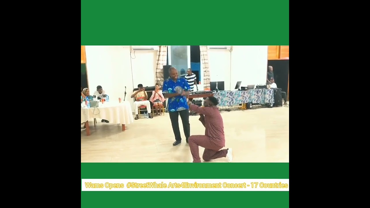 Wams Klassic performs Environmental Anthem at Street Whale opening ceremony