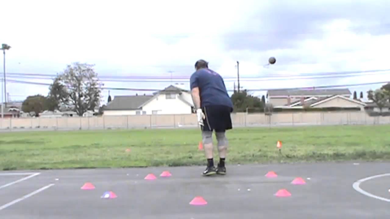 Greg Retzer throwing the 56 lb Super Weight 9.56 meters 31' - YouTube