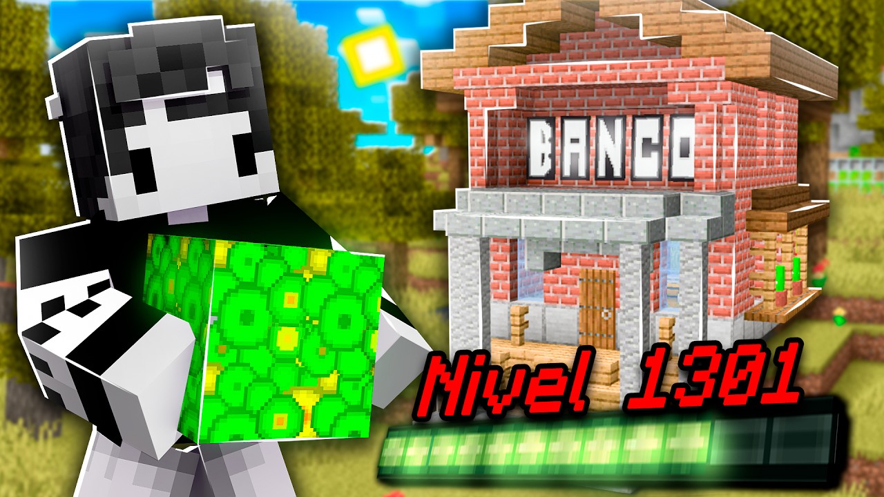 Esse bloco pode guardar 1.000.000 de XP no Minecraft (nível de XP = tamanho da borda)