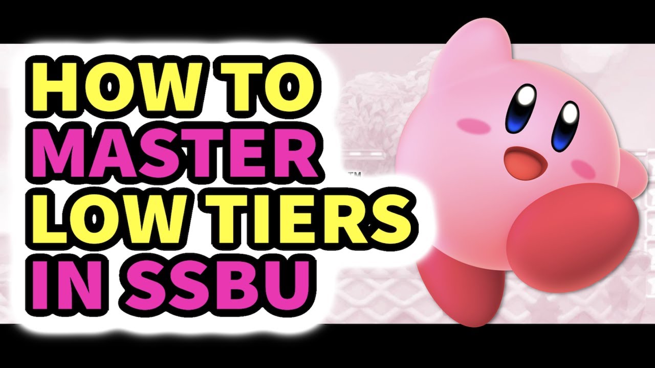How to Optimize Your Low Tier Main [Jejajeja Kirby Analysis & Guide] [SSBU]