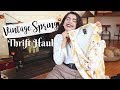 Vintage Inspired Spring Thrift Haul (Try-On)