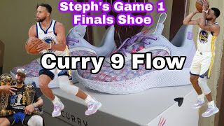 Curry 9 Flow Stephen Curry's Game 1 Finals Shoe "For The Women"  @UnderArmourBasketball