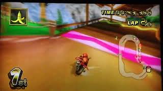 Mario Kart Wii  Vs  Ds Yoshi Falls  Diddy Kong  Dolphin Dasher