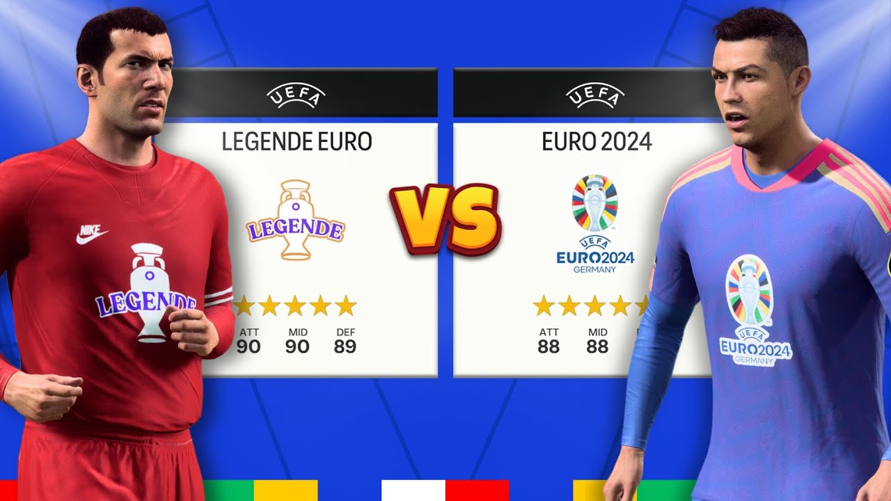 EURO 2024 vs Legendele EURO... în FC24 🔥