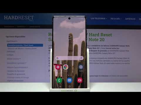 Cómo restablecer ajustes en Samsung Galaxy Note 20 - borrar ajustes, restablecer configuración