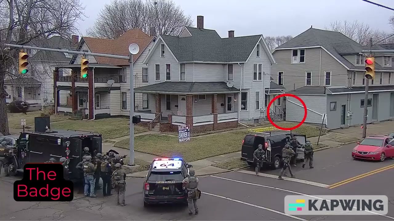 Murder Suspect Flees Heavily Armed SWAT Team in Daring Escape Attempt