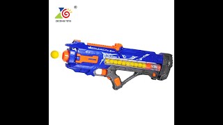 Blaze storm Zecong toys soft ball gun semi-automatic nerf gun blaster ZC7073 screenshot 2