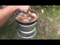 Two modifictions Trangia 25 alcohol Stormcooker burner
