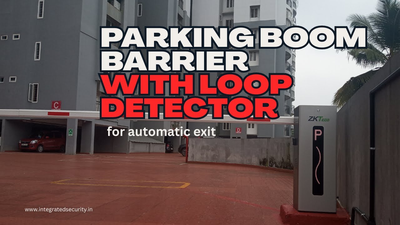Loop Detector for Parking Barrier Automatic Exit  