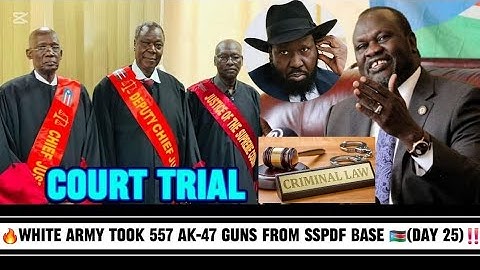 NEW EVIDENCE LINKS WHITE ARMY TO DESTROYING & TAKING WEAPONS WORTH $58.7M FROM SSPDF GARRISON 🤯🇸🇸⁉️