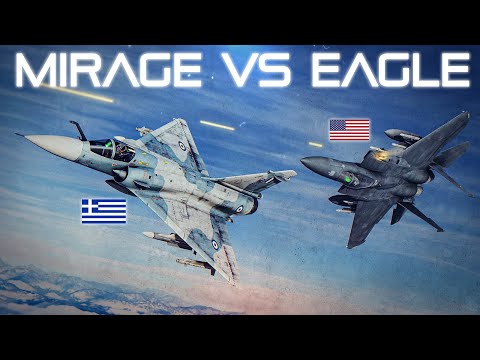 A Little Trick That Only Works Once... Mirage 2000 Vs F-15 Eagle | Dogfight | Dcs |