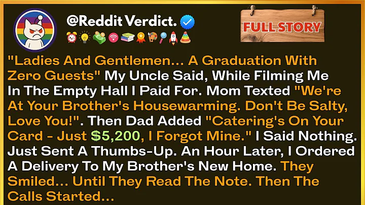 “Ladies And Gentlemen… A Graduation With Zero Guests,” My Uncle Said, While Filming Me In The Empty