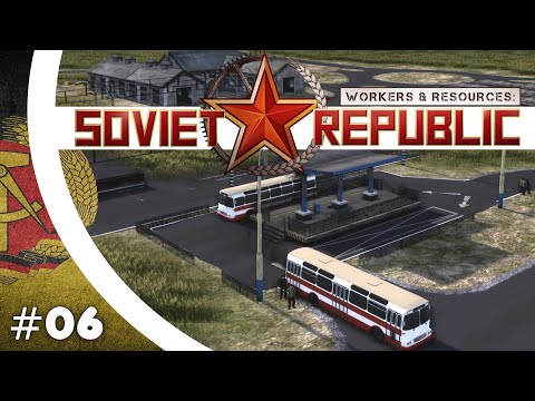 Arbeiter Tutorial! Workers & Resources: Soviet Republic - Lets Play/Gameplay 06/04 [Deutsch/German]