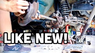HUGE Jeep TJ Tune-Up! Jeep axle u-joint replacement and MUCH more