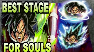BEST STAGES TO FARM  F2P BROLY RISING SOULS AND SUPER SOULS!!DragonBall Db Legends