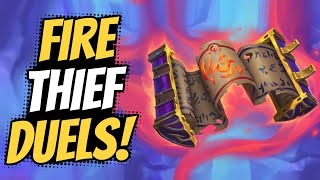 Legendary Fire Duels! Sticky Steal Duels! Mill Druid! | Hearthstone