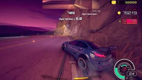 Inertial Drift Style Mode Lakeside Loop, R  - 124436 points