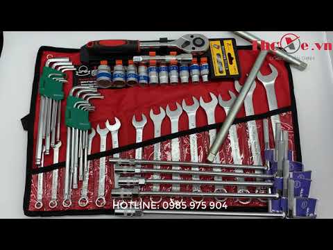 Video Bộ dụng cụ sửa xe máy cơ bản cho anh em mở tiệm sửa xe... - youtube