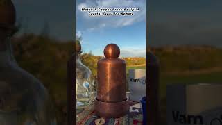 Watch A Copper Press Sculpt A Crystal Clear Ice Sphere