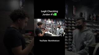 Legitchecking Jordan 4S Military Black