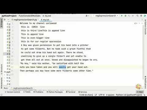 66. How to Create Search Engine with Python Regular Expression - Python ...