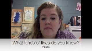 3rd Grade Lines as Emotions