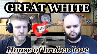 GREAT WHITE - HOUSE OF BROKEN LOVE ❤️  reaction