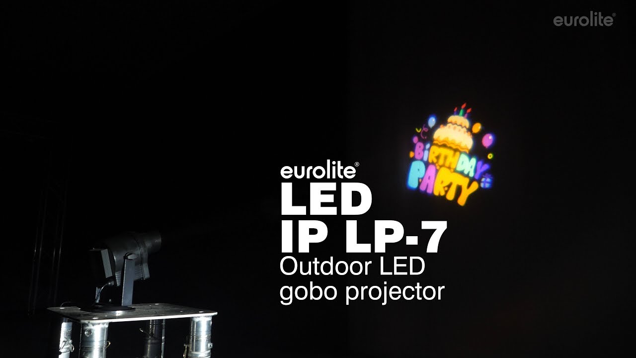 EUROLITE LED IP LP-7 Logo Projector 