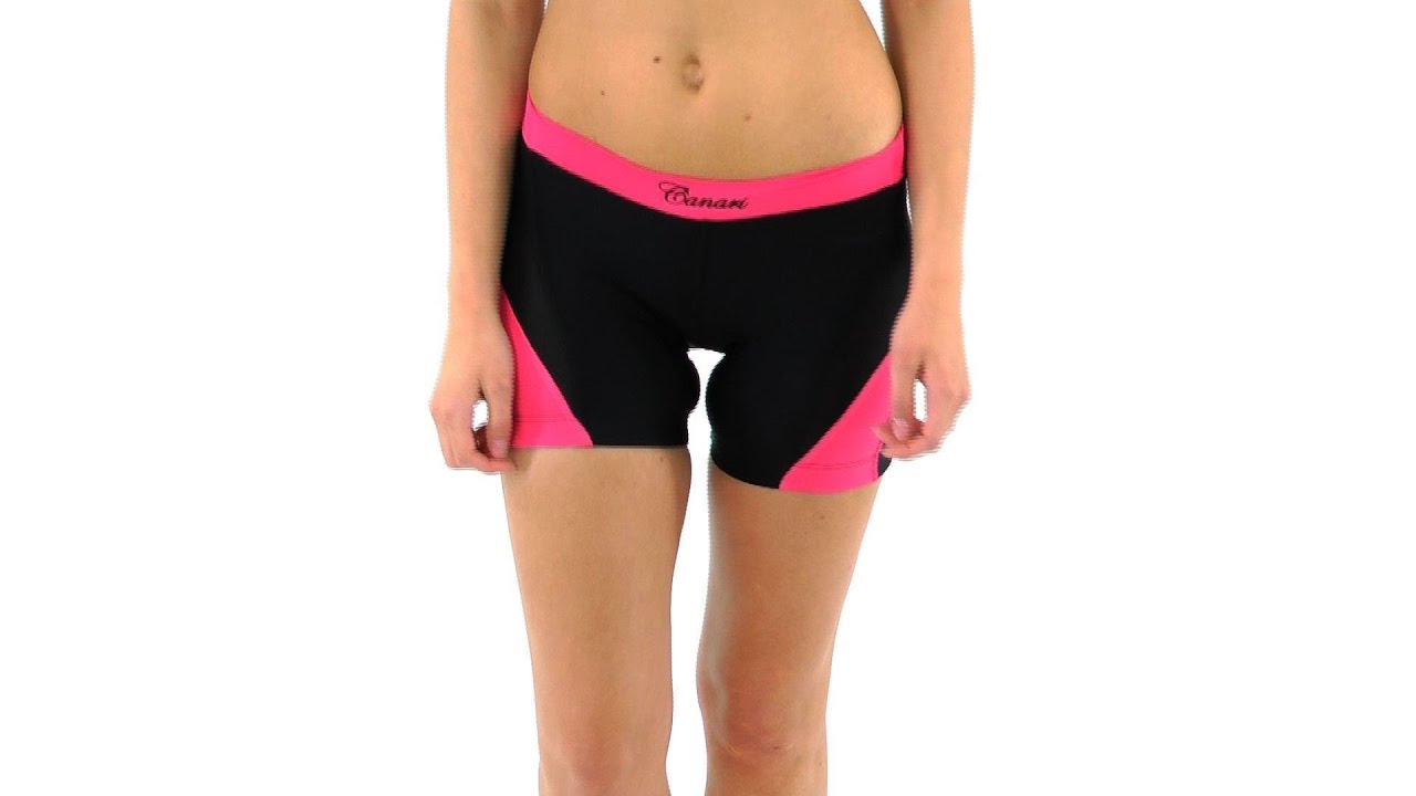Canari Women's Hybrid Extra Cycling Shorts | SwimOutlet.com