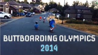 Buttboarding Olympics 2014