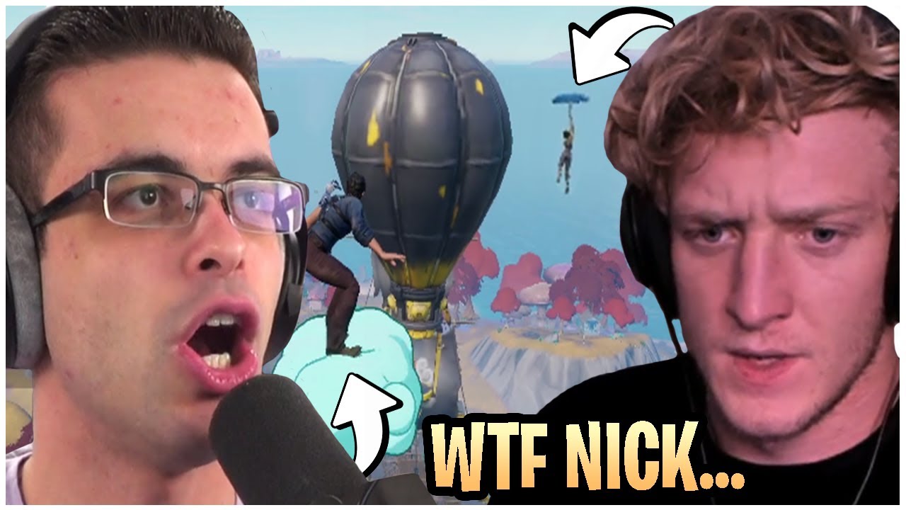 Nick Eh 30 Contested Tfue At His Main Drop Spot & Tfue Got HEATED!