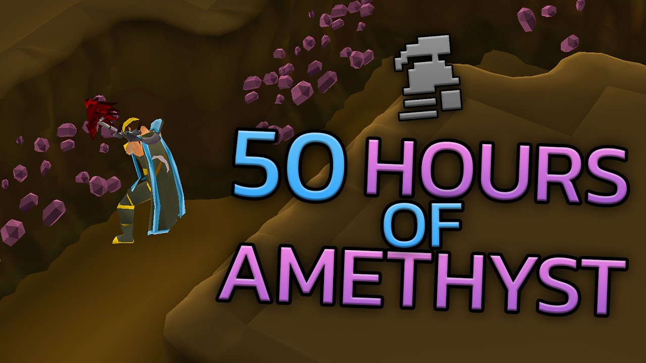 Mining Amethyst For 50 Hours (2024)