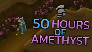 Mining Amethyst For 50 Hours (2024)