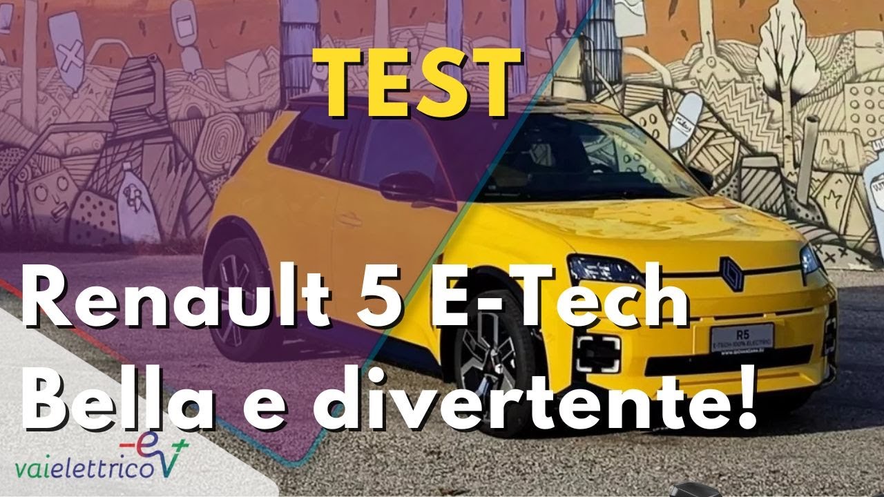 TEST - Renault 5. Bella in città e divertente tra le curve