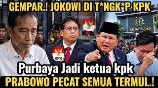 BRAVO! PURBAYA OFFICIALLY NAMED KPK CHAIR, WILL HE IMMEDIATELY ARREST JOKOWI? TRILLION-DOLLAR COR...