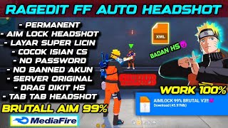AIMLOCK VIP BRUTAL 99% BADAN HS‼️ REGE FF AUTO HEADSHOT 2025 -ANTI SERVER CHEAT & ANTI BANNED 😈