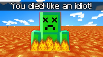 Getting the Funniest Death Messages in Minecraft!