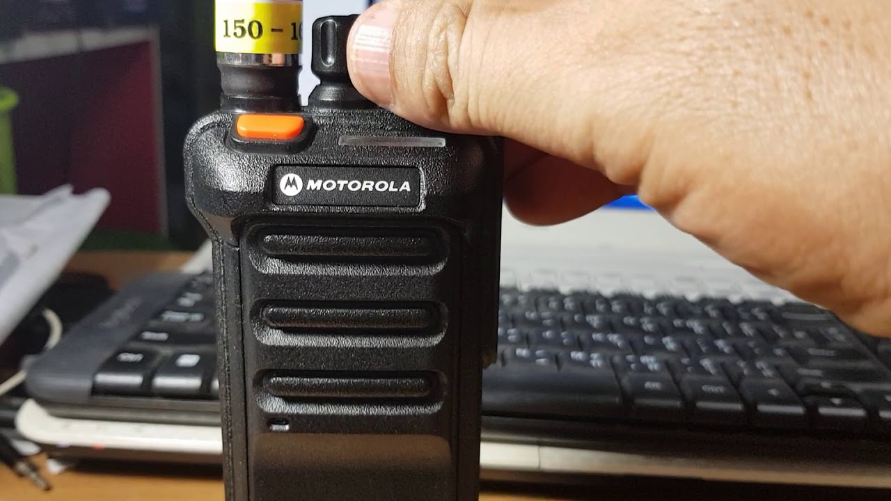 วิธีเซทปุ่ม Up Down Motorola GP10