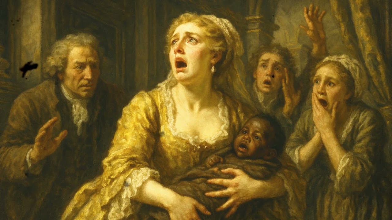 Hrabina Puebla urodziła czarnego syna — tajemnica, która zniszczyła jej rodzinę